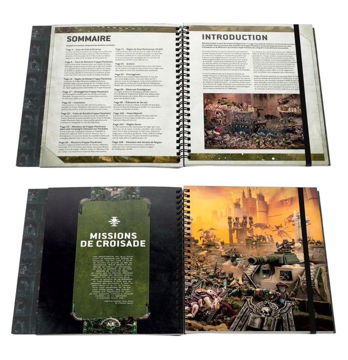 Pack de Missions de Croisade : Endiguement – Warhammer 40,000 | VPC Forges