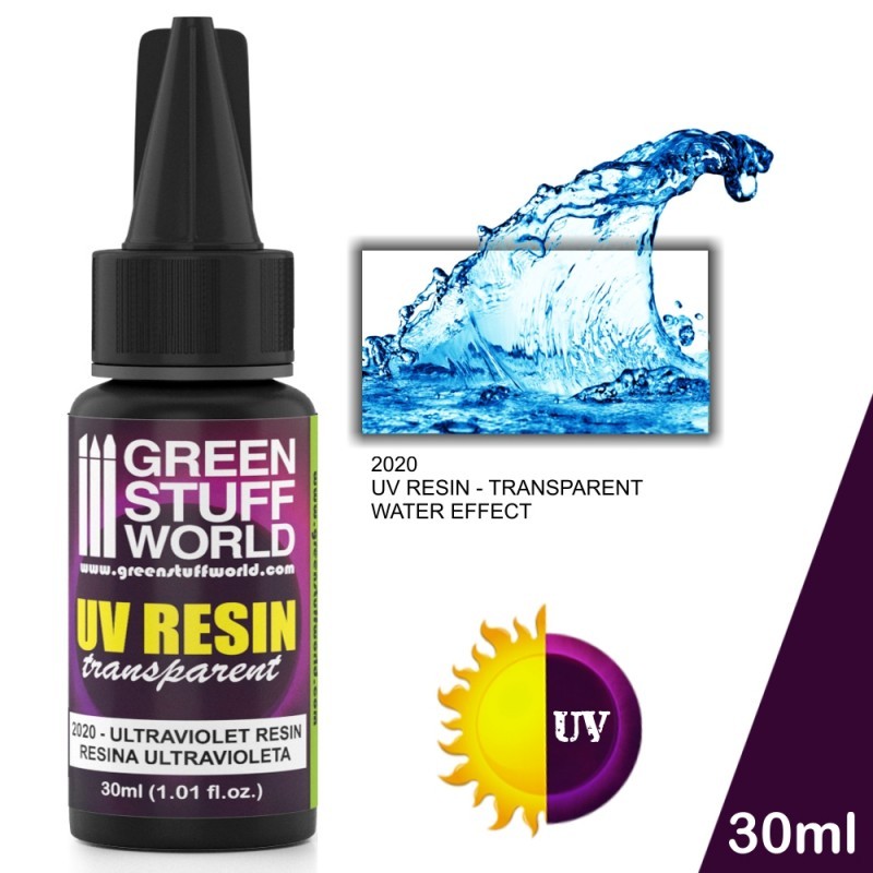 Résine Ultraviolette 30ml - Effet d'Eau