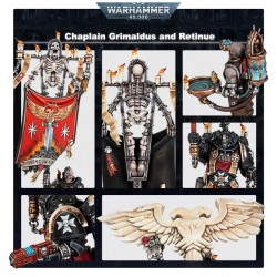 Chapelain Grimaldus & Suite: Black Templars