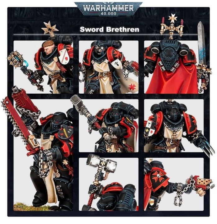 Frères d'Épée Black Templars