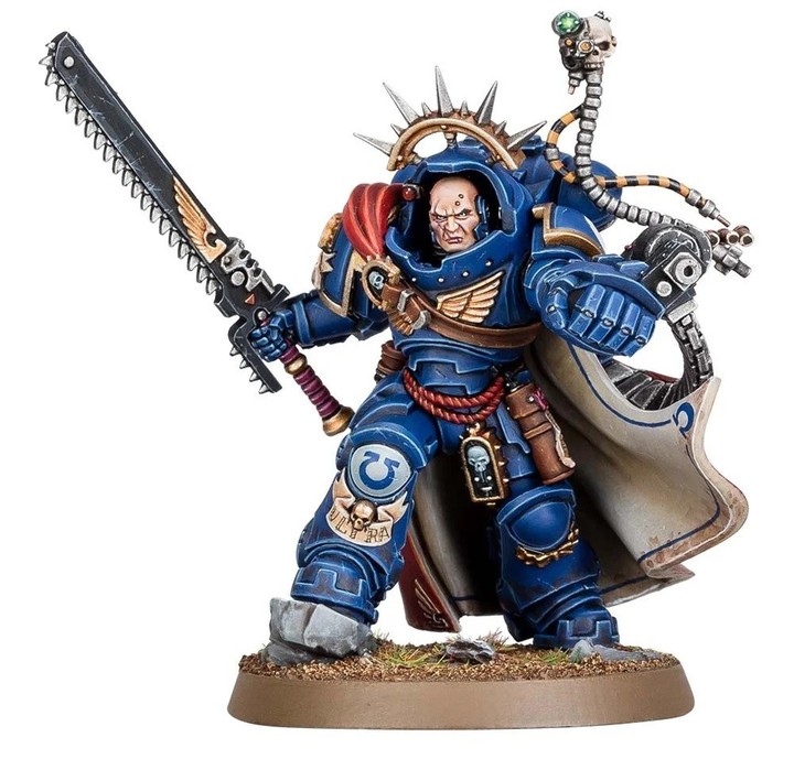 Capitaine Space Marines en Armure Gravis