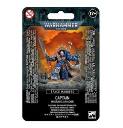 Capitaine Space Marines en Armure Gravis