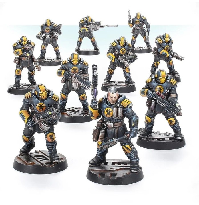 Necromunda : Patrouille des Palanite Enforcers | Figurines | VPC Forges