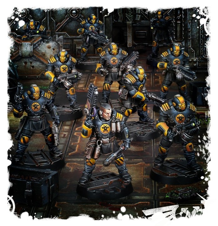 Necromunda : Patrouille des Palanite Enforcers | Figurines | VPC Forges