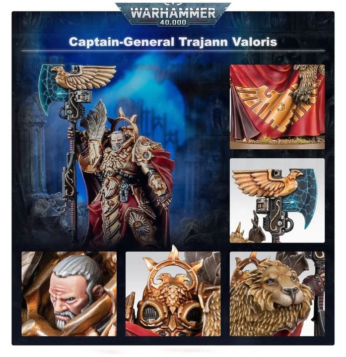 Captain-General Trajann Valoris Adeptus Custodes | VPC Forges