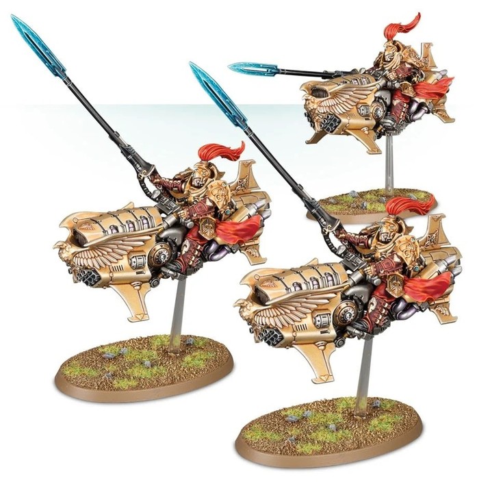 Adeptus Custodes Vertus Praetors motojets Dawneagle | VPC Forges