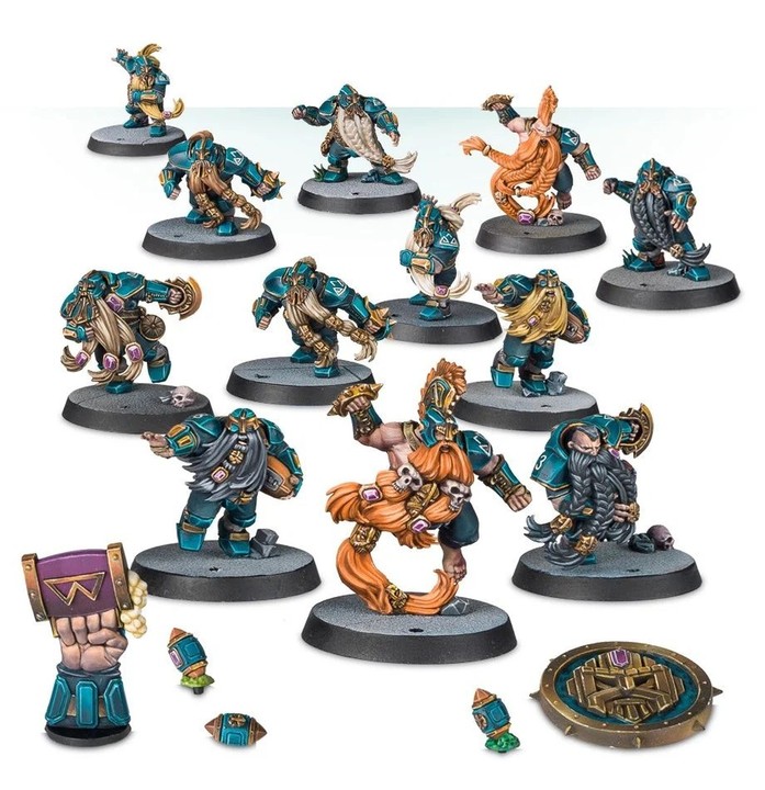Équipe Dwarf Giants - Blood Bowl | VPC Forges
