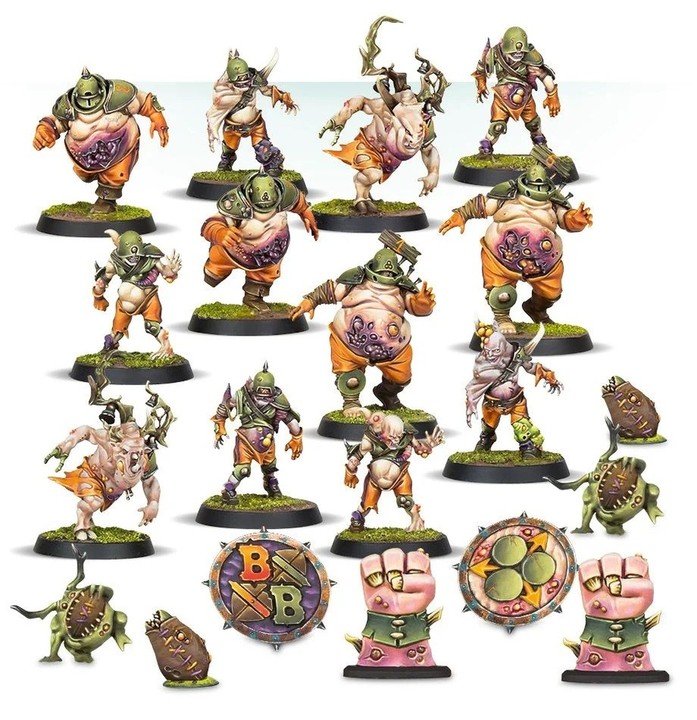 Blood Bowl – Nurgle’s Rotters – Équipe Nurgle | VPC Forges