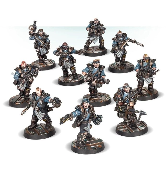 Necromunda Orlock Gang | Figurines & Maison de Fer | VPC Forges