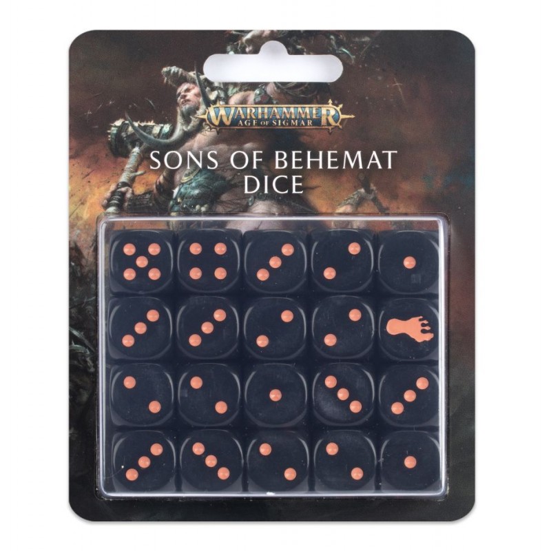 Set de Dés des Fils de Behemat - Warhammer