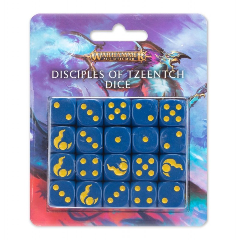 Disciples de Tzeentch Dice Set - Warhammer