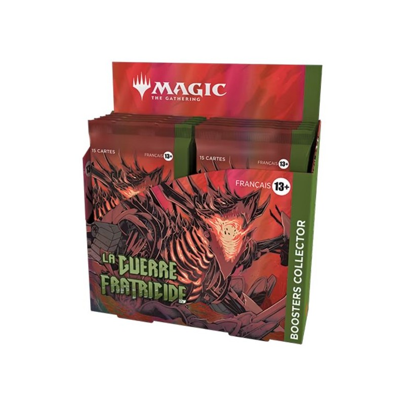 Boite de 12 boosters collector's La Guerre Fratricide - Magic FR